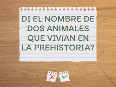 La Prehistoria 4 AÑOS