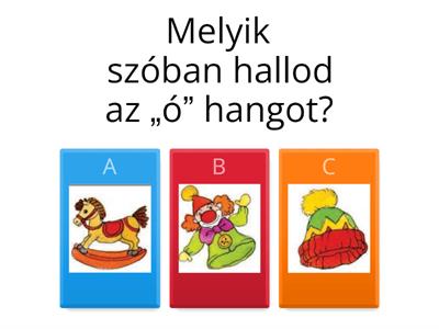 „ó” hang felismerése