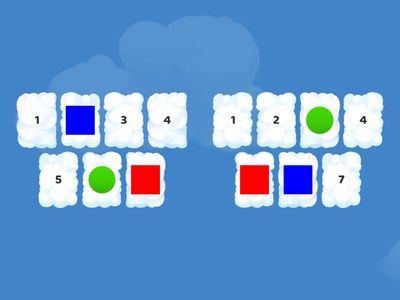 (3) Shapes memory game