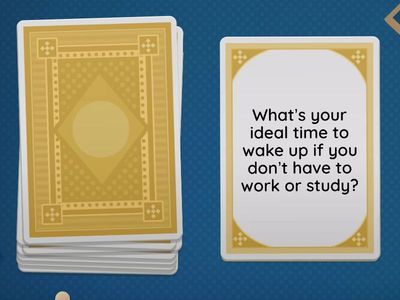 Born to snooze Speaking