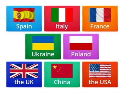 Countries and nationalities