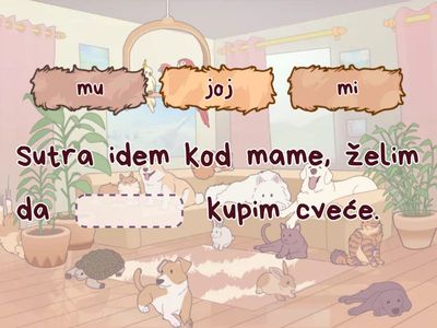 Lična zamenica u dativu