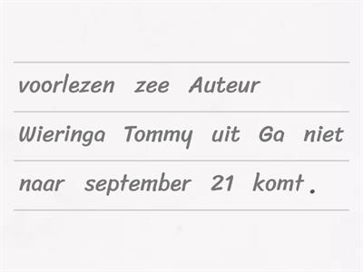 Woordvolgorde Taalsterk b1