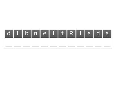 Ordenar palabras-Contabilidad