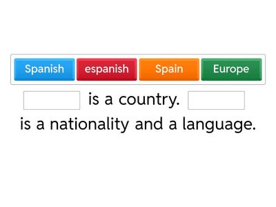 Countries/nationalities - Use of English Go Far 5