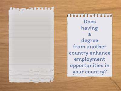 IELTS Education Speaking Questions