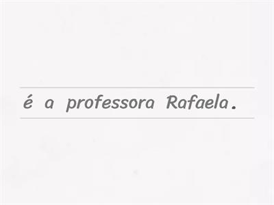 PPE, Gramática: Frases com o verbo ser