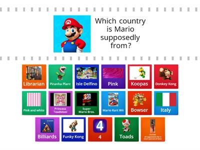 Mario Quiz!