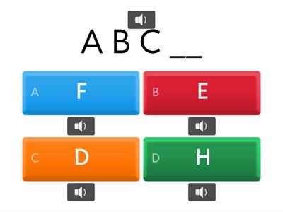 Alphabet Quiz
