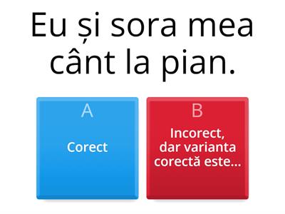 Acordul dintre subiect și predicat 