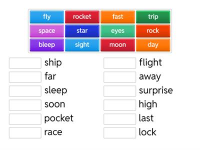 Rhyming Words Grade 5