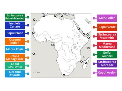 Africa. Poziția fizico-geografică.