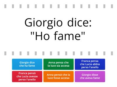 Discorso diretto-indiretto