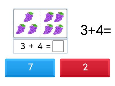 8以內的加法(遊戲一)