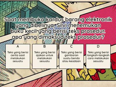 Kuis Bahasa Indonesia (Sekolah Menengah Pertama) 