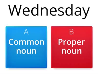 Common noun or Proper noun