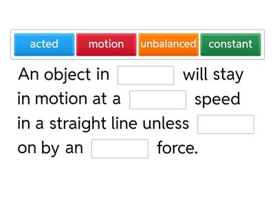 Newton's Laws of Motion