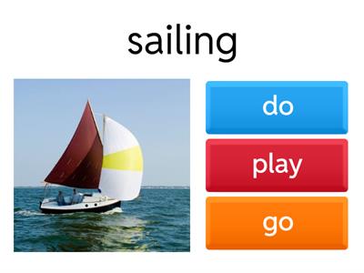 Sports collocations   go / play / do