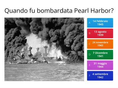 LA SECONDA GUERRA MONDIALE