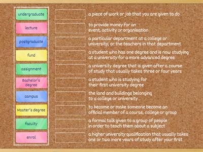 MINDSET UNIT 7 READING VOCABULARY