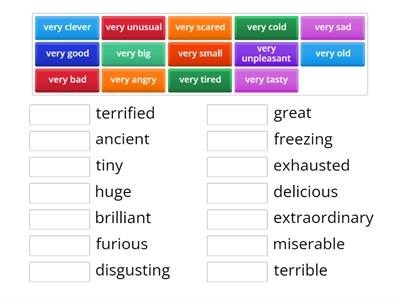 Extreme adjectives