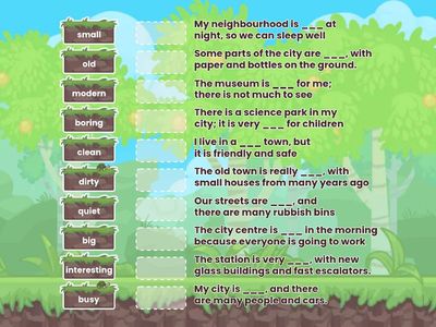 English class a1 5.6 vocab