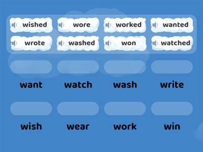 Verbs Level 4 (7)  (past)