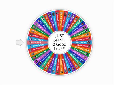 QB Wheel spinner (NFL)