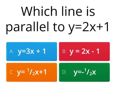 parallel and perpendicular lines