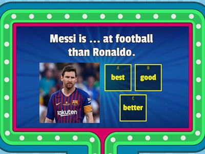 Comparative - Superlative