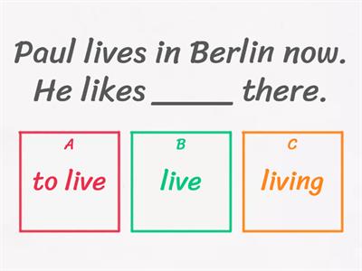 Verb + to-infinitive or -ing