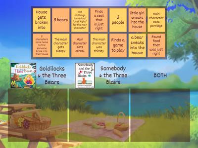 Goldilocks & the Three Bears vs. Somebody & the Three Blairs