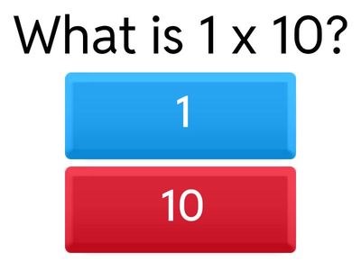 Grade 2 Multiplication Quiz