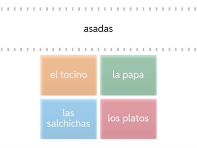 Adjective match game 2