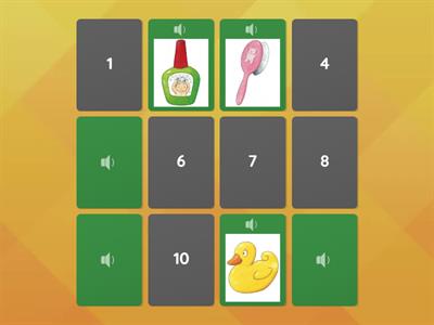 Happy House 1 - Unit 6 - Find the pairs - pexeso