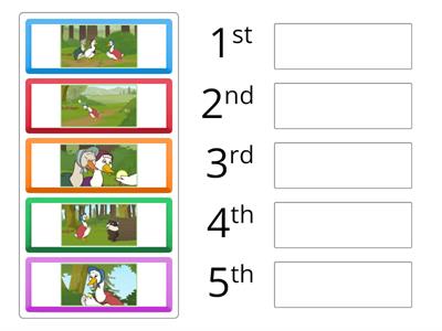 Put the pictures in the right order