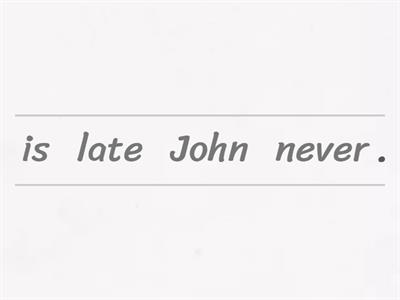 Copy adverbs of frequency