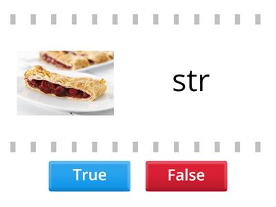 Barton 3.4: True or False (3-Letter Blend)