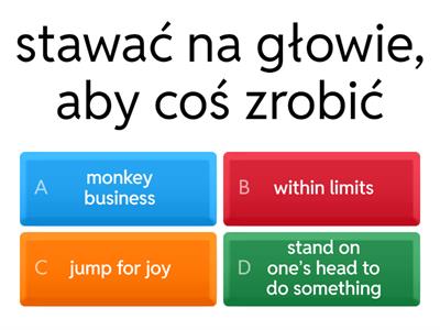 angielski słownik frezeologiczny - cz11