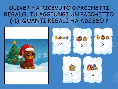 OLIVER E I PACCHETTI REGALO (+1 , -1)