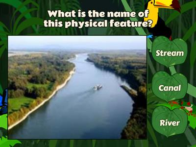 Physical Features Quiz