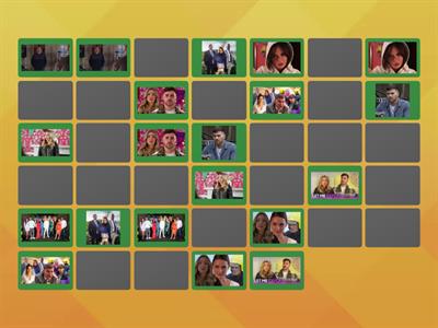 Hollyoaks card sort