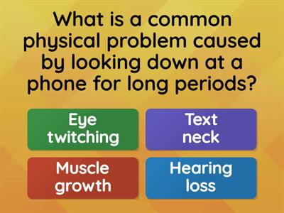 Healthy Tech Habits (Digital Skills)