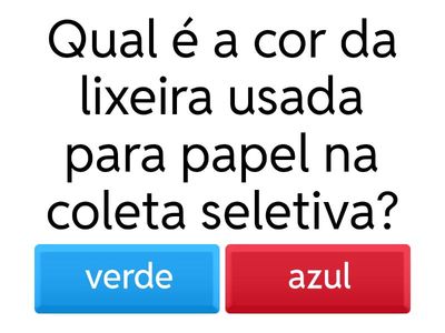 coleta seletiva 
