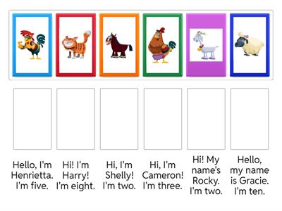 Power Up 1 Characters