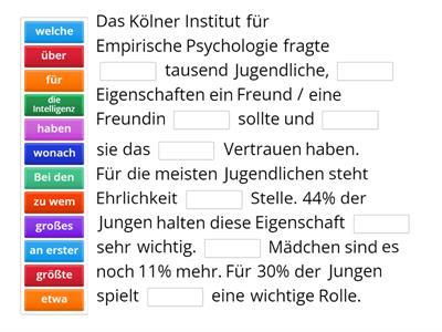 Ausblick , B1. KB S 18, A1.  