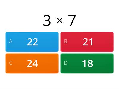 Times Tables Quiz