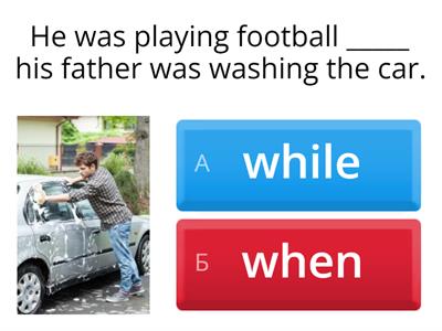 Full Blast 6 Module 3B Past Simple-Past Progressive (WHEN / WHILE)