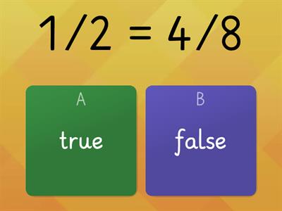 Equivalent fractions