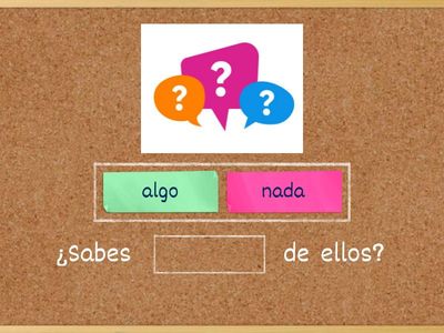 Espanjan indefiniittipronominit